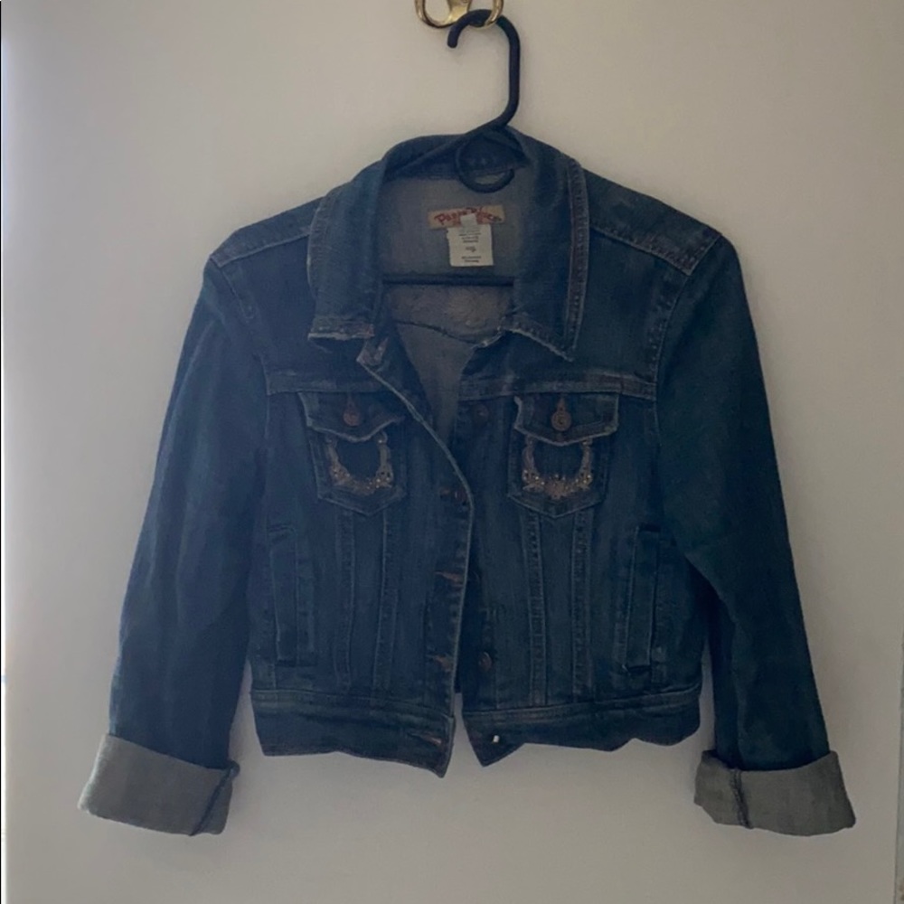Crop Jean jacket✨